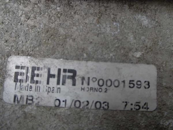 INTERCOOLER RENAULT MEGANE 11/2002-2009 / SENIC 7/2003-4/2009 1.5DCI/1.9DCI/2.0DCI - Vue 5